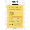 Kép 2/2 - Ethiopia 100% single origin Arabica kávé Specialty Qafé