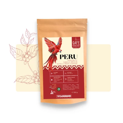 Peru szemes kávé Qafé Quality Coffee Roastery Hungary