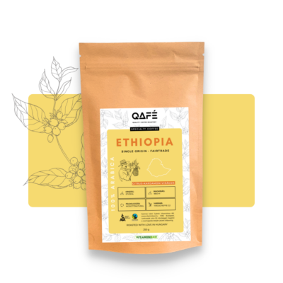 Ethiopia szemes kávé Qafé Quality Coffee Roastery Hungary