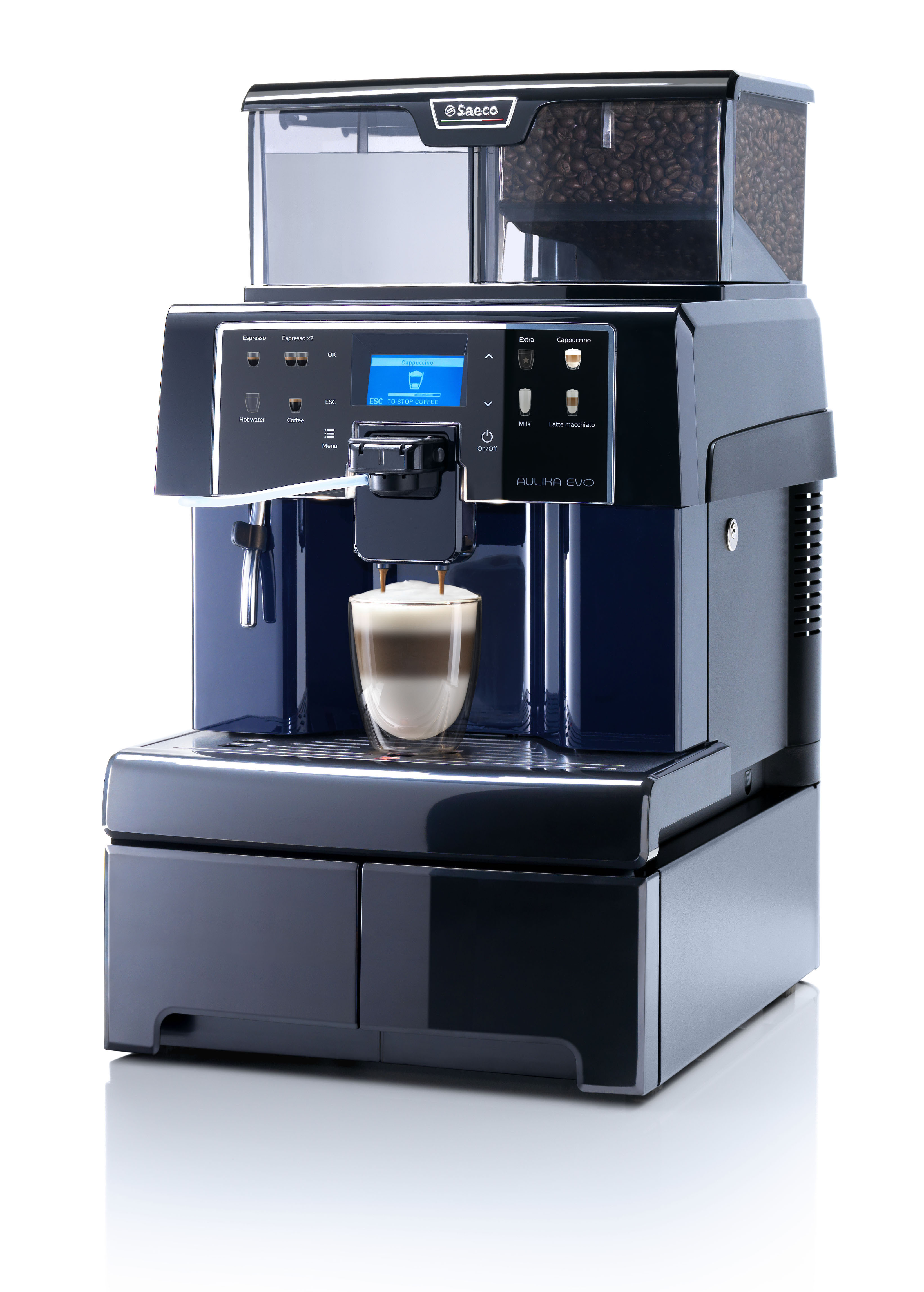 Saeco Aulika Evo Top Automata Barista kávégép Saeco Aulika Evo Top Automata Barista kávégép